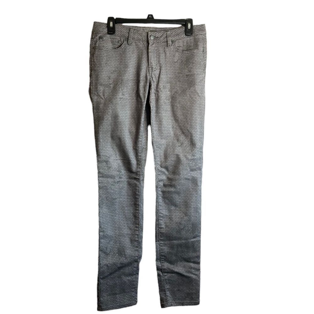 Prana Gray Kara Casual Slim Skinny Pants Jeans Sz 6
